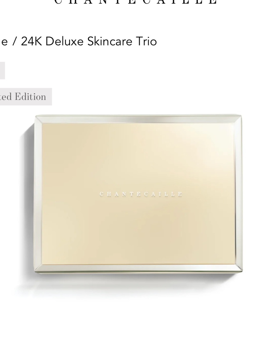 Chantecaille Mirrored BOX ONLY